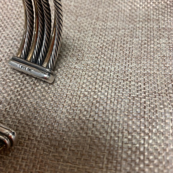 David Yurman 4 Row Crossover Bracelet - Picture 8 of 8